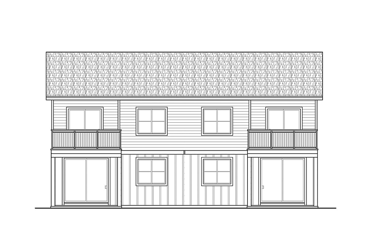 Rear Elevation