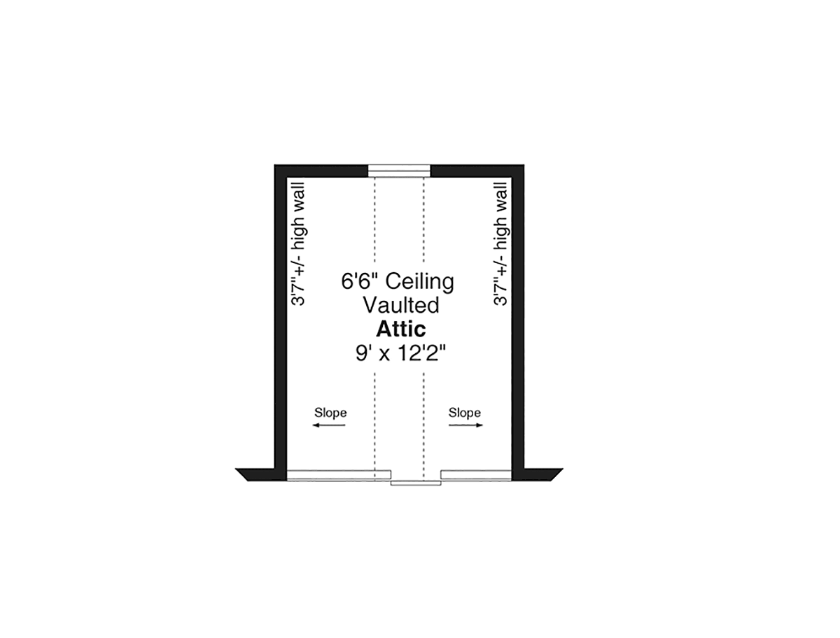 House Plan 43786 Level Two