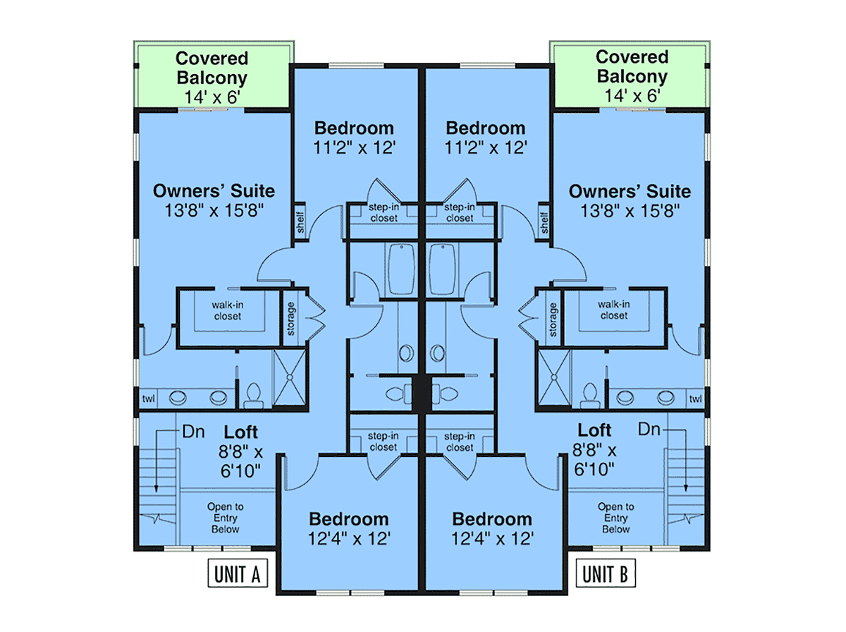 Multi-Family Plan 43790 Level Two