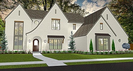 Plan 43804 - 3438 Square Feet