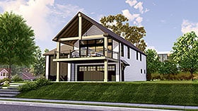Plan 43908 - 1233 Square Feet