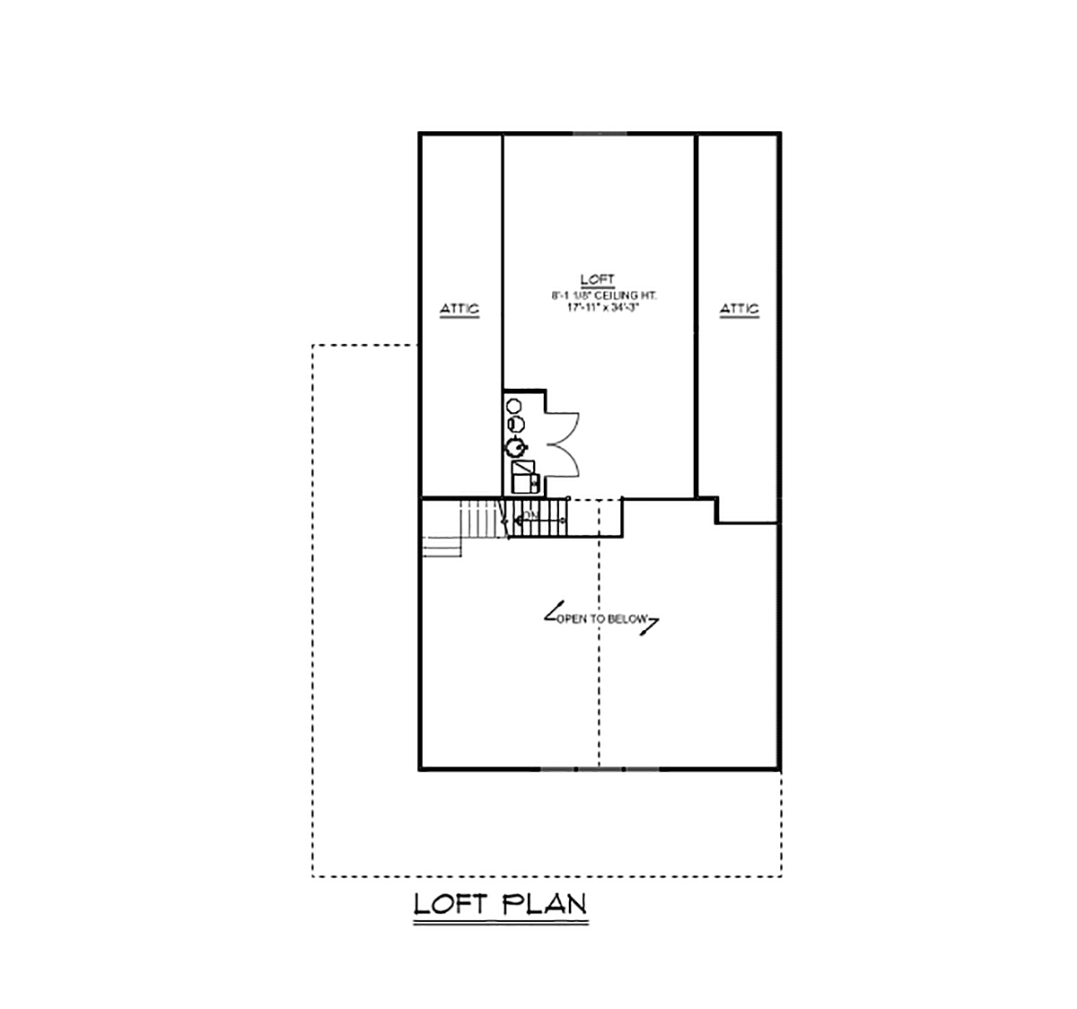 House Plan 43934 Level Two