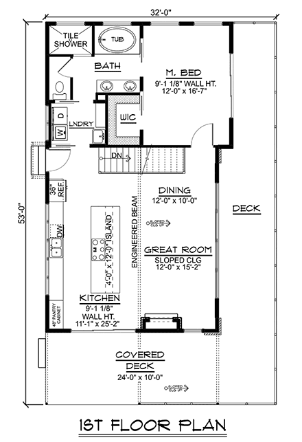 First Level Plan