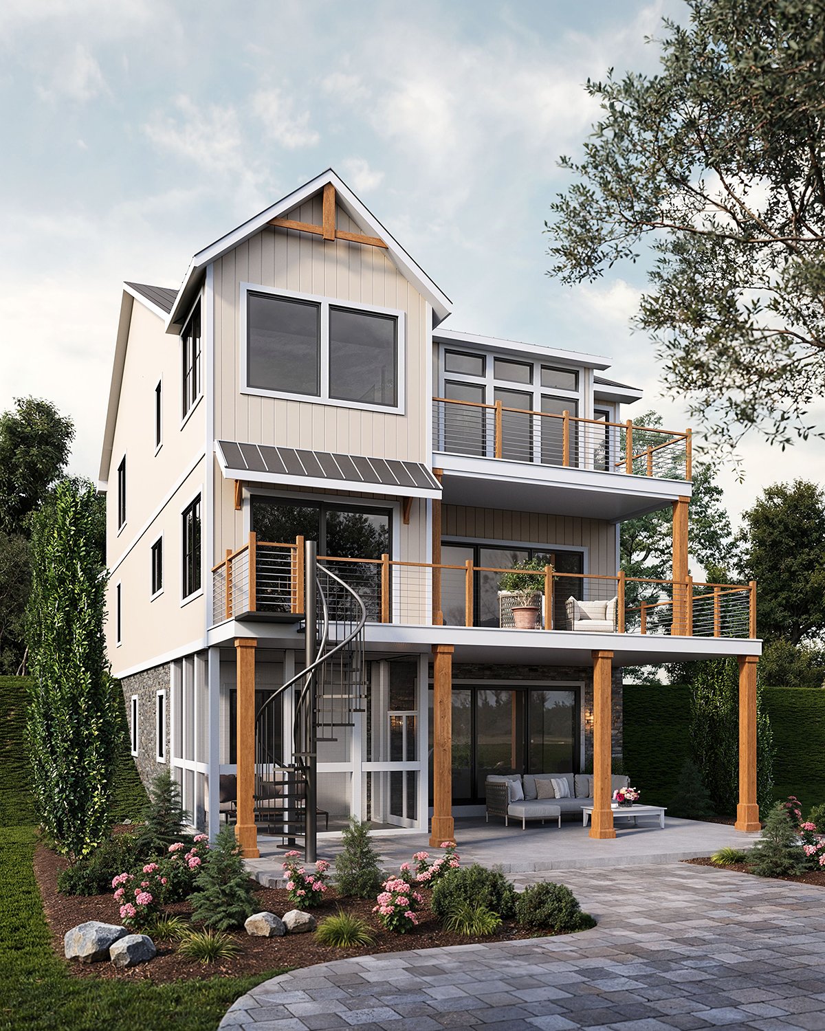 Rear Elevation