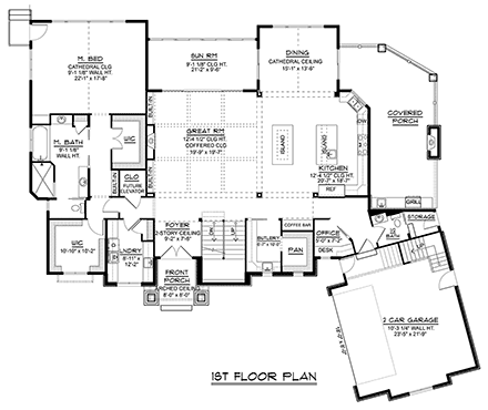 First Level Plan