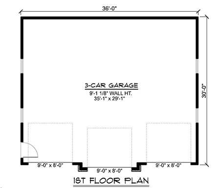First Level Plan
