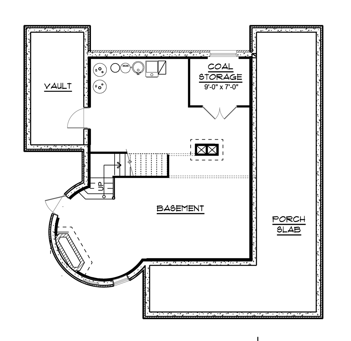 House Plan 43980 Lower Level