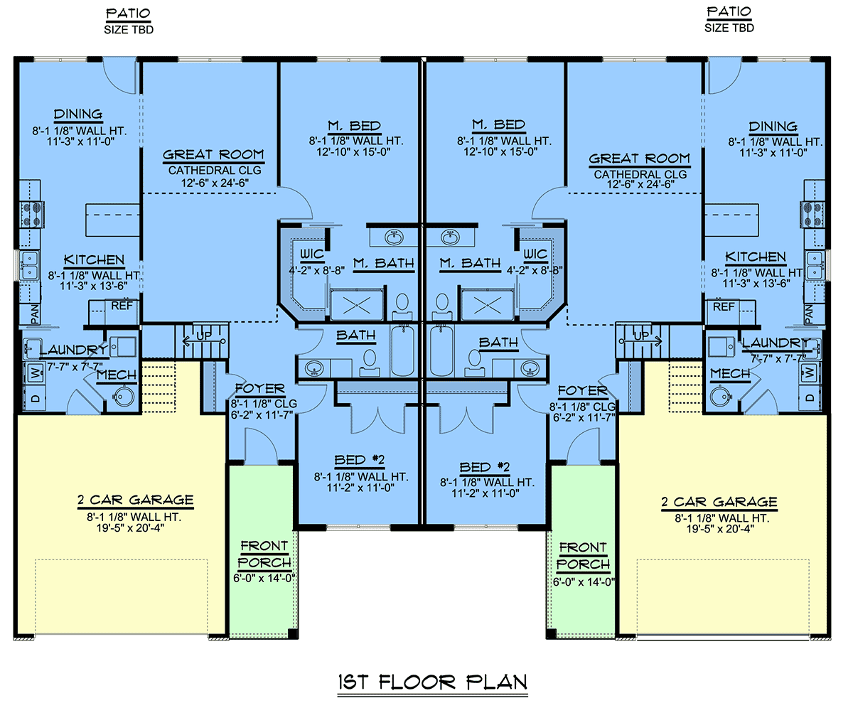 Multi-Family Plan 43983 Level One