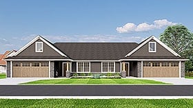 Plan 43983 - 3230 Square Feet