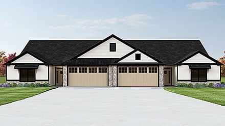 Plan 43989 - 3530 Square Feet