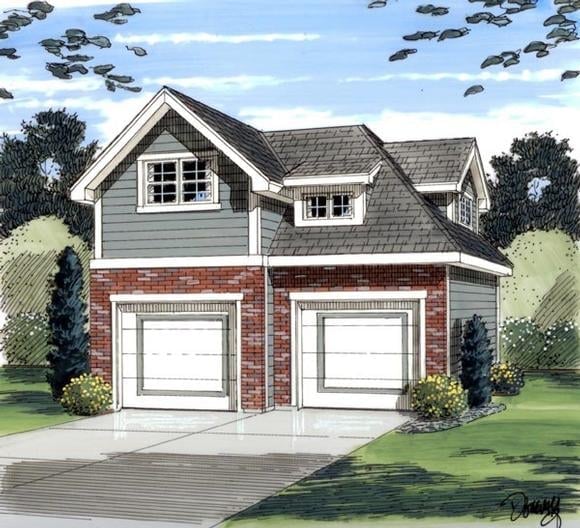 Garage Plan 44057
