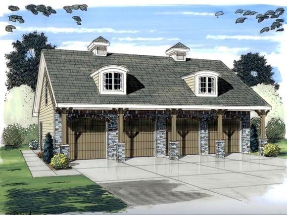 Garage Plan 44058