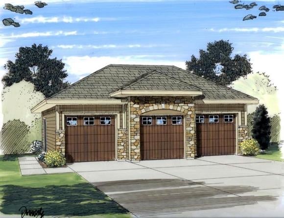 Garage Plan 44060