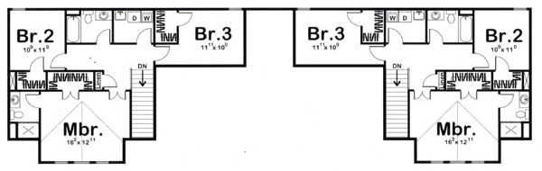 Multi-Family Plan 44102 Level Two