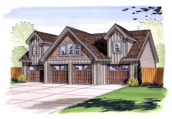 Garage Plan 44143