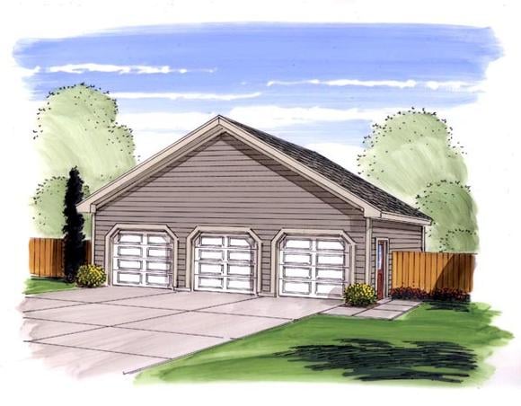 Garage Plan 44166