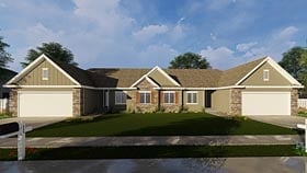 Plan 44182 - 2836 Square Feet