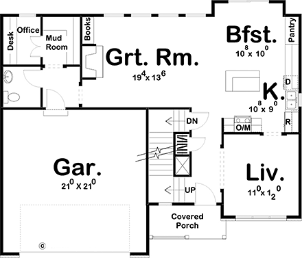 First Level Plan