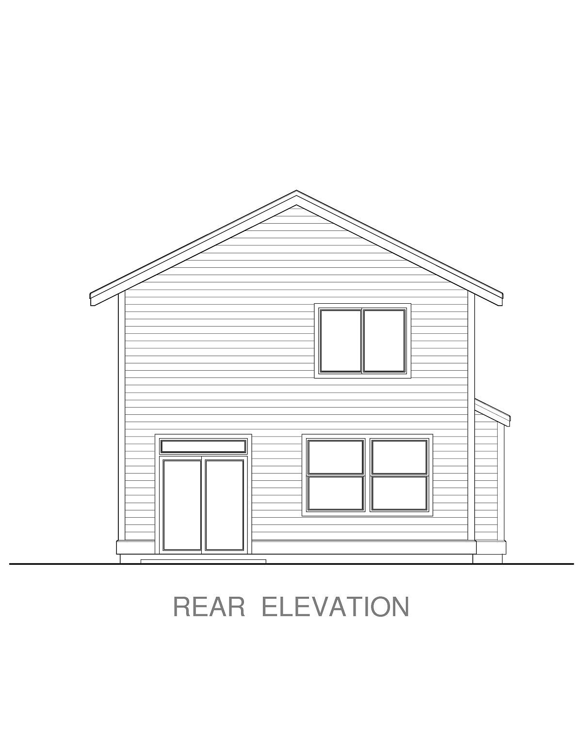 Rear Elevation