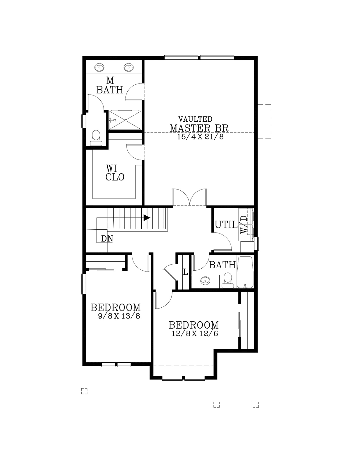 House Plan 44411 Level Two