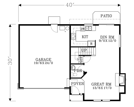 First Level Plan