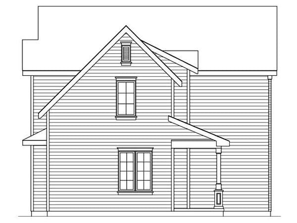 Traditional Plan with 1314 Sq. Ft., 2 Bedrooms, 3 Bathrooms, 2 Car Garage Picture 2