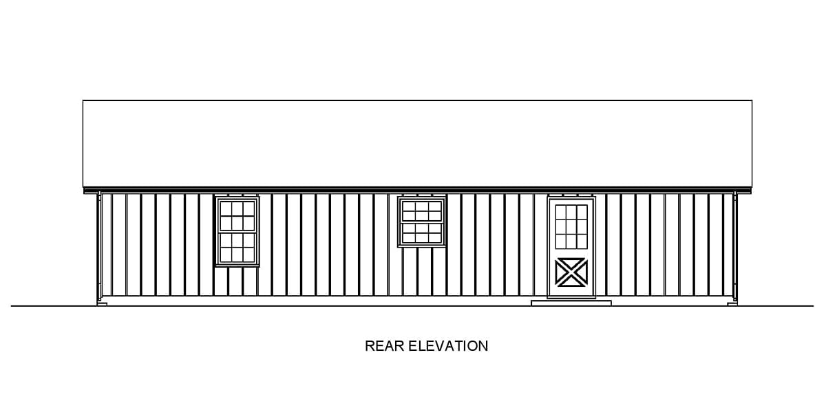 Rear Elevation