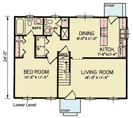First Level Plan