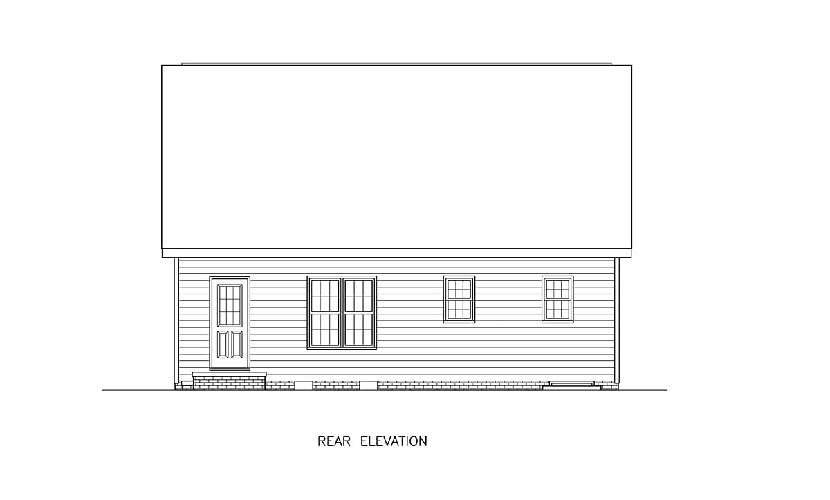 Rear Elevation