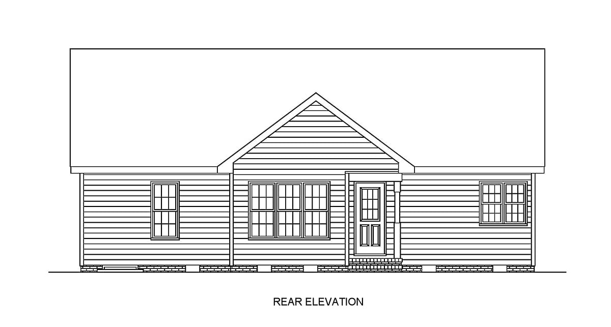 Rear Elevation