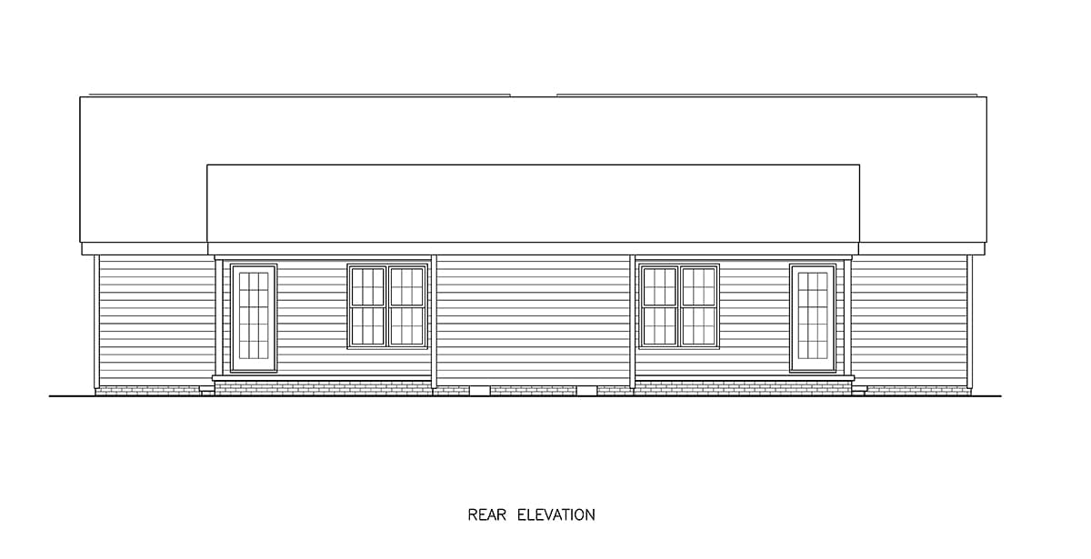 Rear Elevation