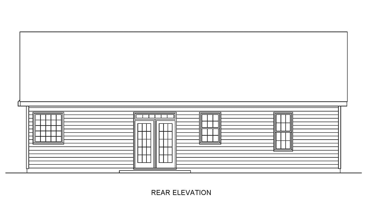 Rear Elevation