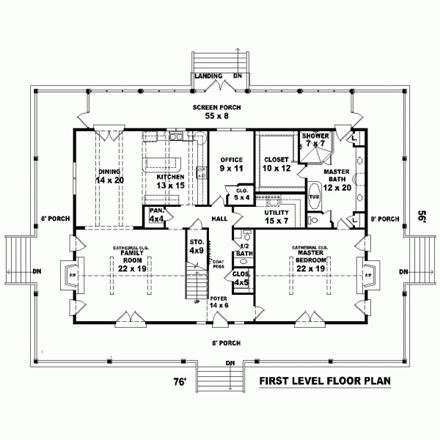 First Level Plan