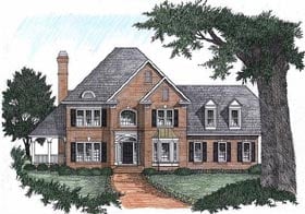 Plan 45845 - 2968 Square Feet