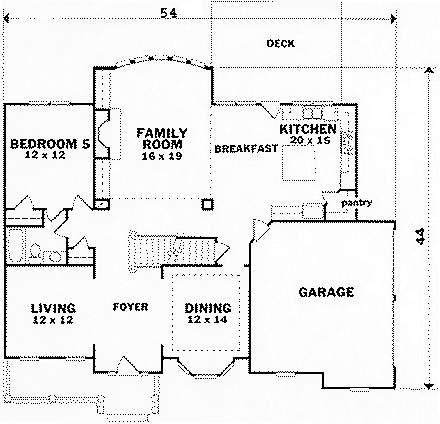 First Level Plan