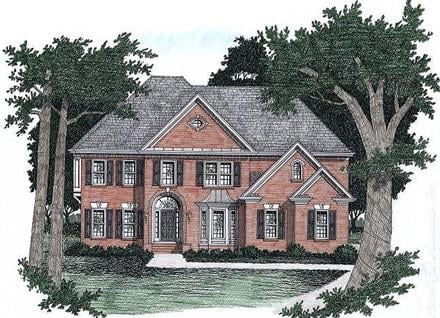 Plan 45850 - 3531 Square Feet