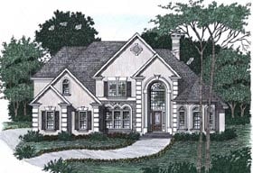 Plan 45852 - 3445 Square Feet