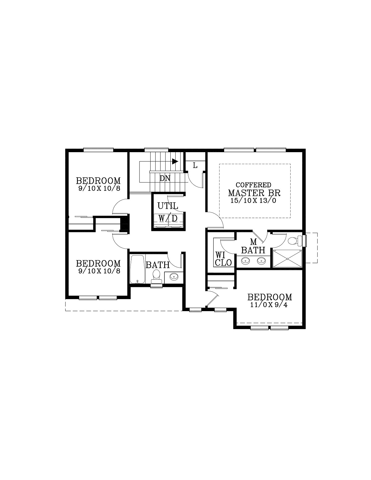 House Plan 46264 Level Two