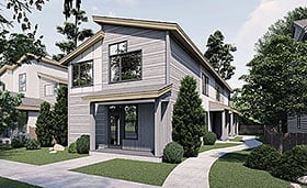 Plan 46295 - 3484 Square Feet