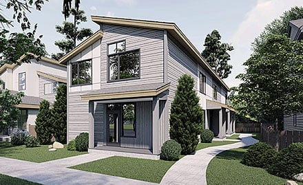 Plan 46295 - 3484 Square Feet