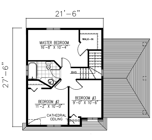 House Plan 48003 Level Two