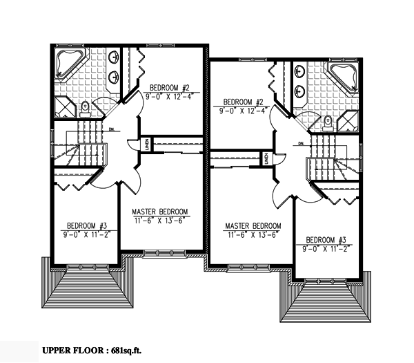 Multi-Family Plan 48244 Level Two