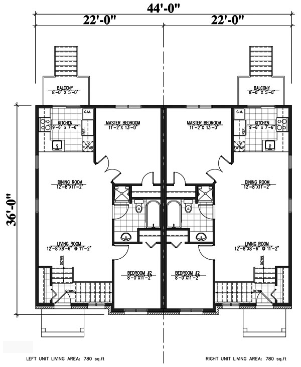 Multi-Family Plan 48247 Level One