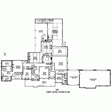 First Level Plan