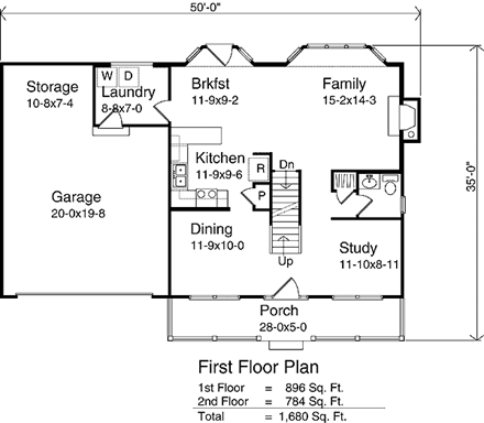First Level Plan