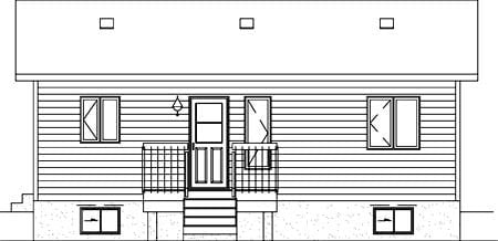 Rear Elevation