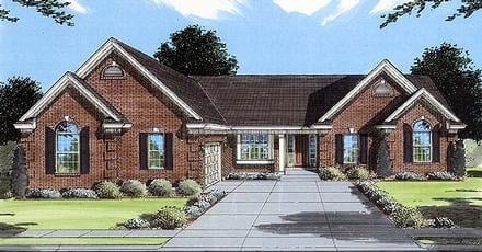 Plan 50075 - 1895 Square Feet