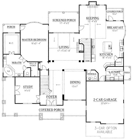 First Level Plan