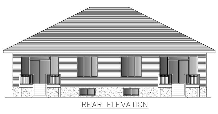 Rear Elevation