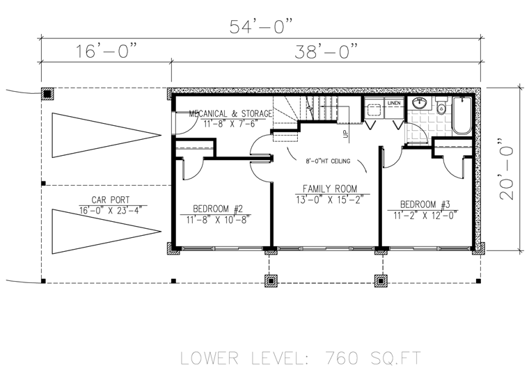 House Plans: Side Left, The proposed plans, showing the hou…